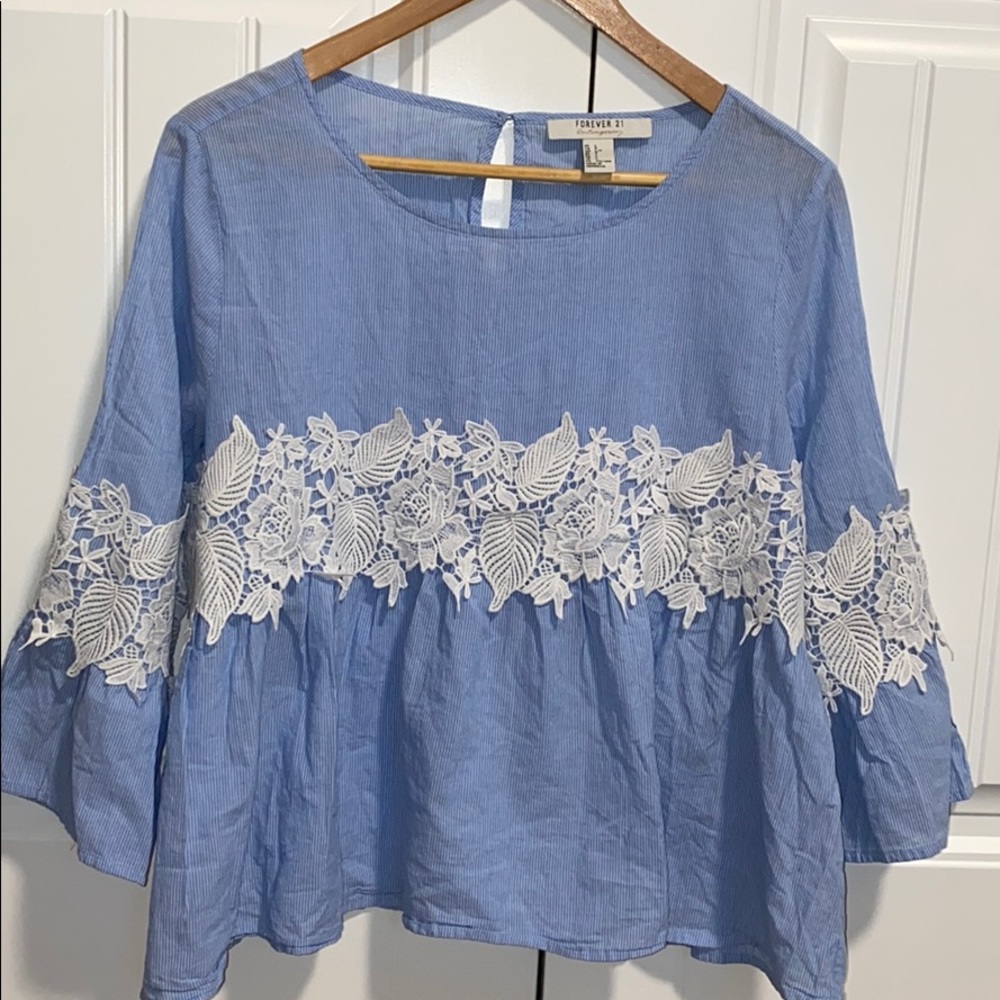 Blue blouse